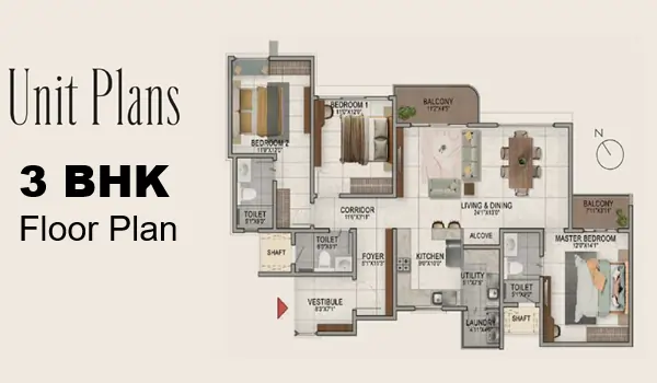 Floor Plan Variants Sobha Hennur Floor Plan - 2, 3 and 4 BHK Configurations