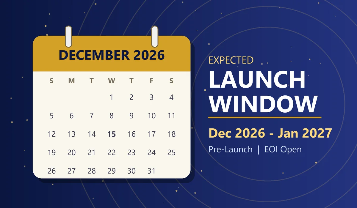 Sobha Hennur Launch Date - expected launch window December 2026 to January 2027