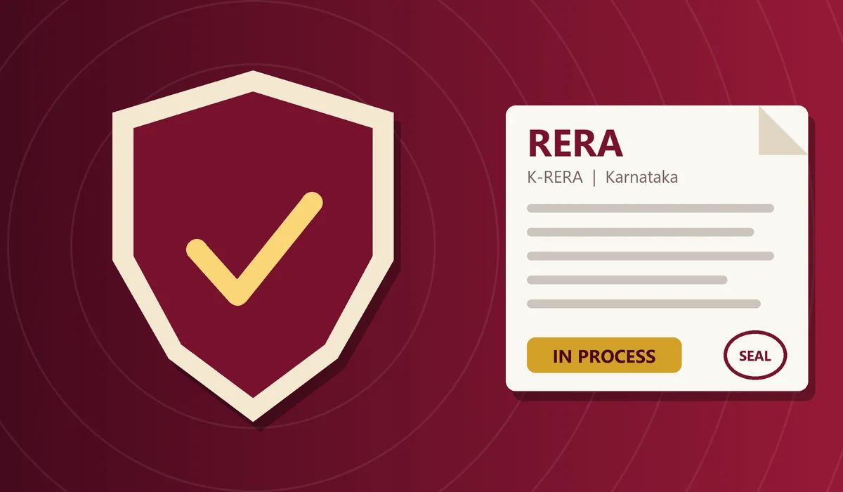 Sobha Hennur RERA - registration status shield and approval document